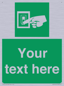 Custom Light Switch Sign